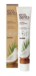 Ecodenta Organic Toothpaste with Coconut Oil 75ml - Biok - Crisdietética
