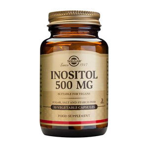 Inositol 500 mg 50 Kapseln - Solgar - Crisdietética