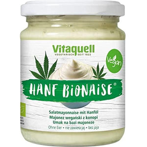 Organic Hemp Mayonnaise Sauce 250ml - Vitaquell - Crisdietética