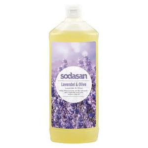 Lavender Bio Liquid Soap 1L - Sodasan - Crisdietética