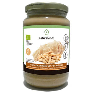 Organic Skinless Almond Cream 300g - Naturefoods - Crisdietética