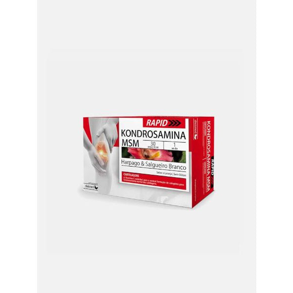 Kondrosamina Msm Rapid 30 Ampolas - Dietmed - Crisdietética