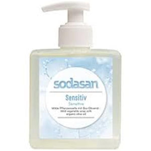 敏感肌肤生物液体肥皂300ml-Sodasan-Crisdietética