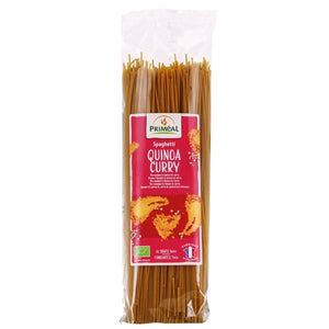 Pasta Spaghetti con Quinoa y Curry 500g - Primeal - Crisdietética