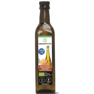 Biological Virgin Sesame Oil 500ml - Naturefoods - Crisdietética