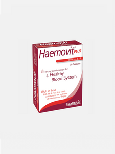 Haemovit 30 Cápsulas - Healt Aid - Crisdietética