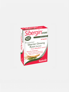 Sibergin 30 Cápsulas - Health Aid - Crisdietética