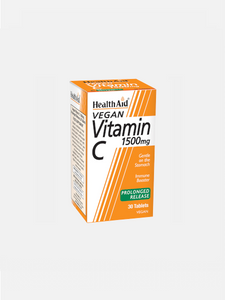 Vitamin C 1500mg 30 Tablets - Health Aid - Crisdietética