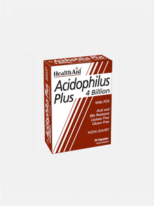 Acidophilus Plus 4 Milliarden 30 Kapseln - Gesundheitshilfe - Crisdietética