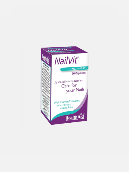 Nailvit 30 cápsulas - Health Aid - Crisdietética
