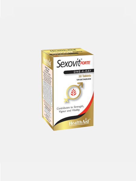 SexoVit Forte 30 Comprimidos - Health Aid - Crisdietética
