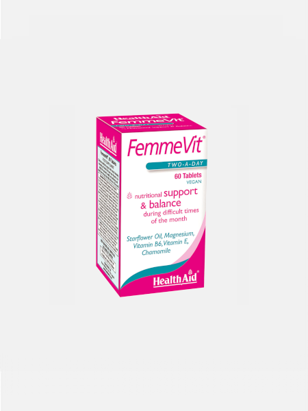 Femme Vit 60 Comprimidos - Health Aid - Crisdietética