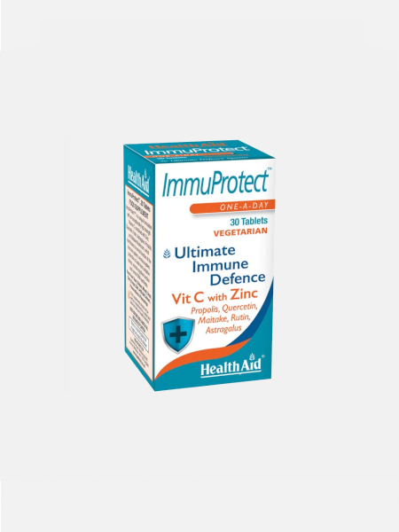 ImmuProtect 30 Comprimidos - Health Aid - Crisdietética