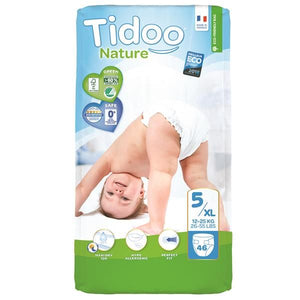 Ecological Diapers Size 5XL 11-25kg - Tidoo - Crisdietética