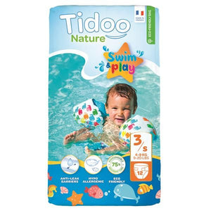 Fraldas Ecológicas Swim Tam 3S 4-9kg - Tidoo - Crisdietética