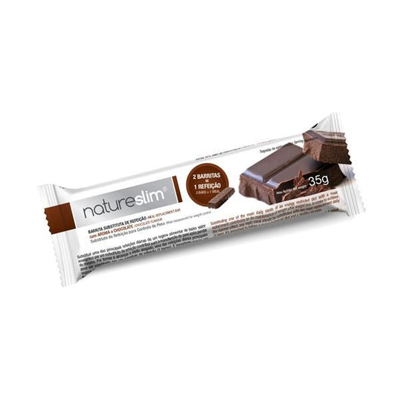 Barra Bubstituta de Refeição de Chocolate 35g - Natureslim - Crisdietética