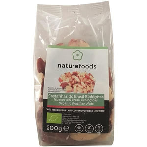 Organic Brazil Nut 200g - Naturefoods - Crisdietética