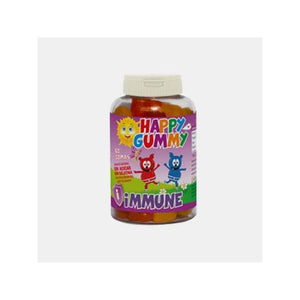 Happy Gummy Immune 60 caramelle gommose senza zucchero - Natiris - Crisdietética