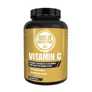 Vitamin C 500mg 60 Capsules - GoldNutrition - Crisdietética