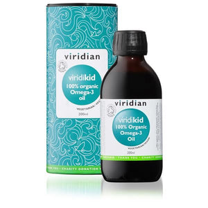 Virikid油混合生物歐米茄3 200毫升-Viridian-Crisdietética