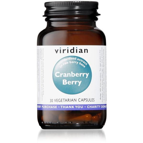 Cranberry Berry 30 Cápsulas - Viridian - Crisdietética