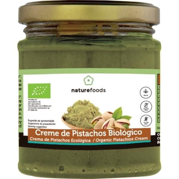 Creme de Pistachio Biológico 100g - Naturefoods - Crisdietética