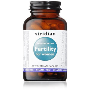Complesso multivitaminico e minerale - Fertilità per le donne 60 Capsule - Viridian - Crisdietética