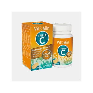 Vit & Min Triple C 1000 mg 40 Tabletten - Eladiet - Crisdietética