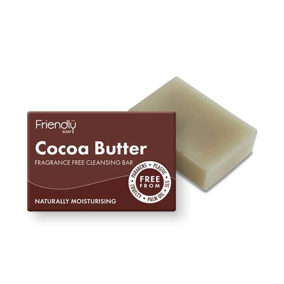 Sabonete Rosto Manteiga de Cacau 95g - Friendly Soap - Crisdietética
