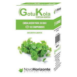 Gotu Kola 60 Tablets - Nova Horizonte - Crisdietética