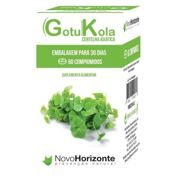 Gotu Kola 60 Comprimidos - Nova Horizonte - Crisdietética