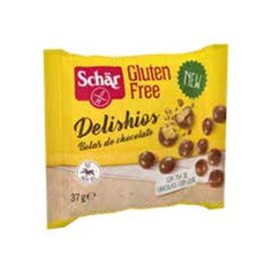 Knusprige Schokoladenbällchen Delishios 37g - Schar - Crisdietética