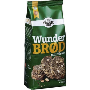 Prepared Nuts Bread 600g - Bauck Hof - Crisdietética