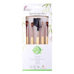 Eco Eyes and Eyebrow Makeup Brushes Kit - So Eco - Crisdietética