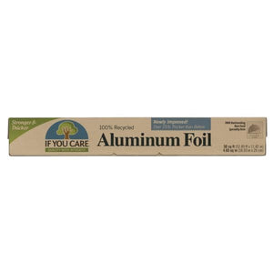 Papel Alumínio Reciclado 10m - If You Care - Crisdietética