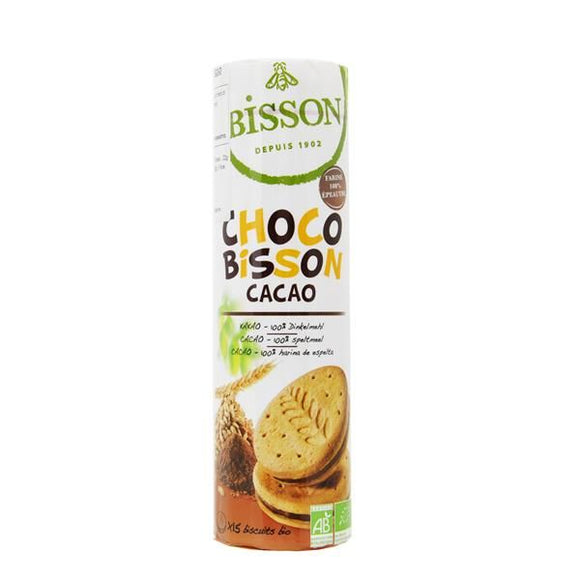 Bolacha de Chocolate Cacau 300g - Bisson - Crisdietética