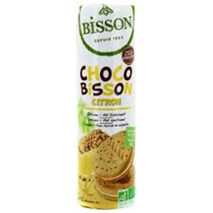Chocolate and Lemon Biscuit 300g - Bisson - Crisdietética