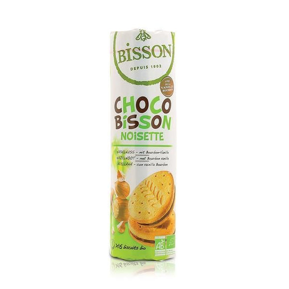 Bolachas de Chocolate e Avelã 300g - Bisson - Crisdietética