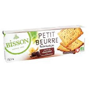 Biscuit Petit Beurre aux Pépites de Chocolat 150g - Bisson - Crisdietética