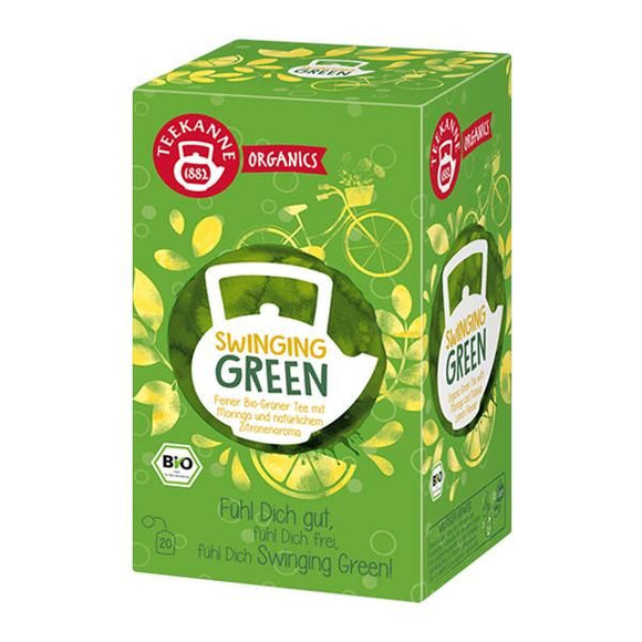 Chá Verde com Moringa e Sabor Limão 20 Saquetas - Teekanne - Crisdietética
