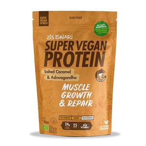 Super Vegan Protein Fitness Bio Caramelo Salado 875gr - Iswari - Crisdietética