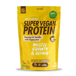 Banana Super Vegan Protein Fitness 875g - Iswari - Crisdietética