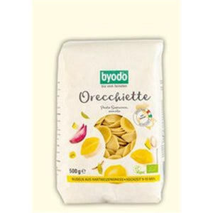Orecchiette Organic Wheat Pasta 500g - Byodo - Crisdietética