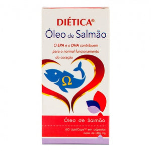 Olio di salmone 1000mg 60 Capsule - Dietetica - Chrysdietética