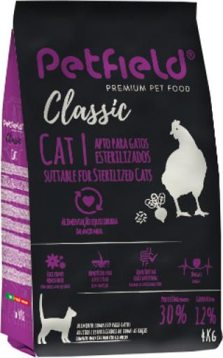 Petfield Classic Gato Adulto 4kg - Crisdietética