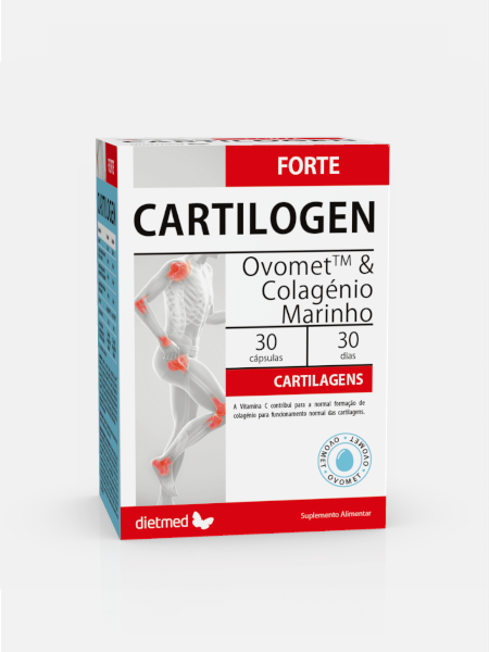 Cartilogen Forte 30 Cápsulas - Dietmed - Crisdietética