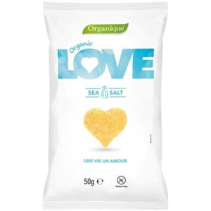 Aperitif Corn Snack with Sea Salt 50g - Organique - Chrysdietética