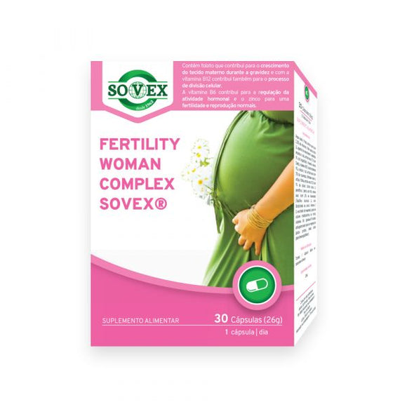 Fertility Woman Complex 30 Cápsulas - Sovex - Crisdietética