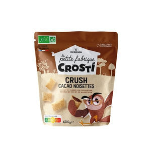 Céréales Bio Fourrées Cacao et Noisettes 375 gr - Favrichon - Crisdietética