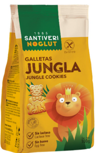 Biscuits Animaux de la Jungle 100g - Noglut - Crisdietética